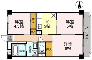 ハーヴェスト高州　（住居）の物件間取画像